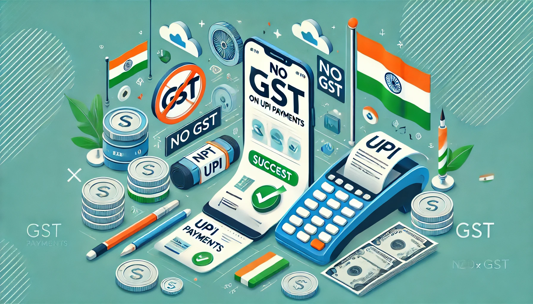 No GST on UPI Payments.