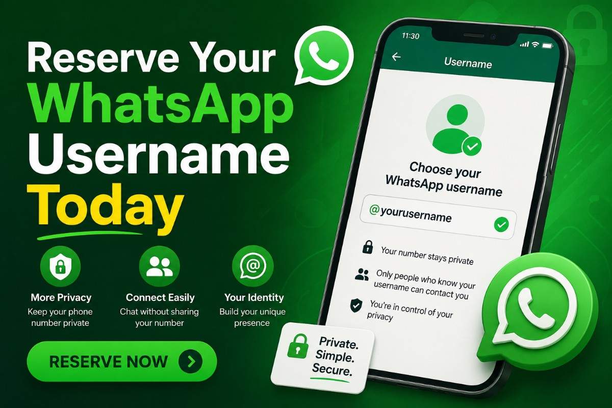 Reserve Your WhatsApp Username Today. 1 WhatsApp Username