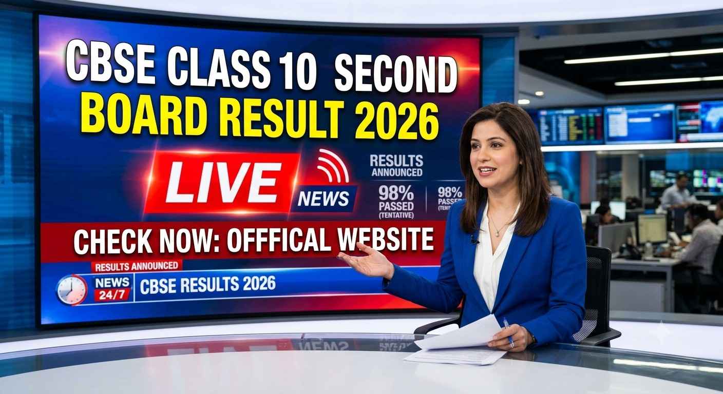 CBSE Class 10 Second Board Result 2026 LIVE