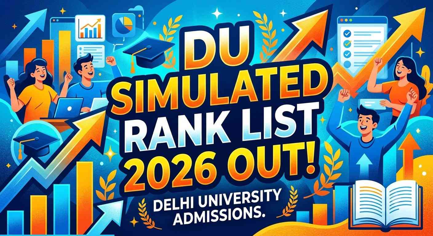DU Simulated Rank List 2026 OUT