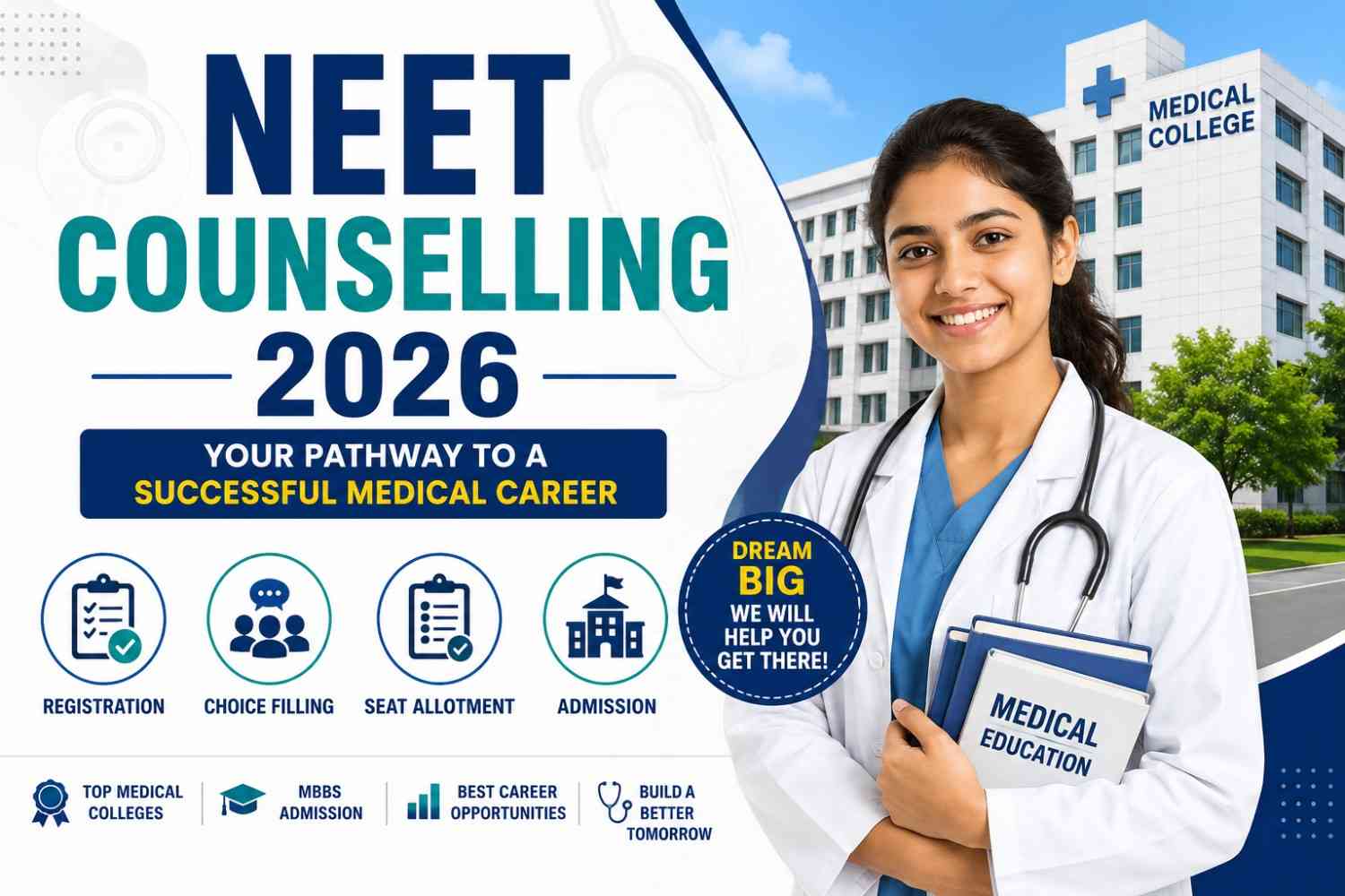 NEET Counselling 2026: Top Medical Colleges in Karnataka You Shouldn't Miss. 1 NEET Counselling 2026