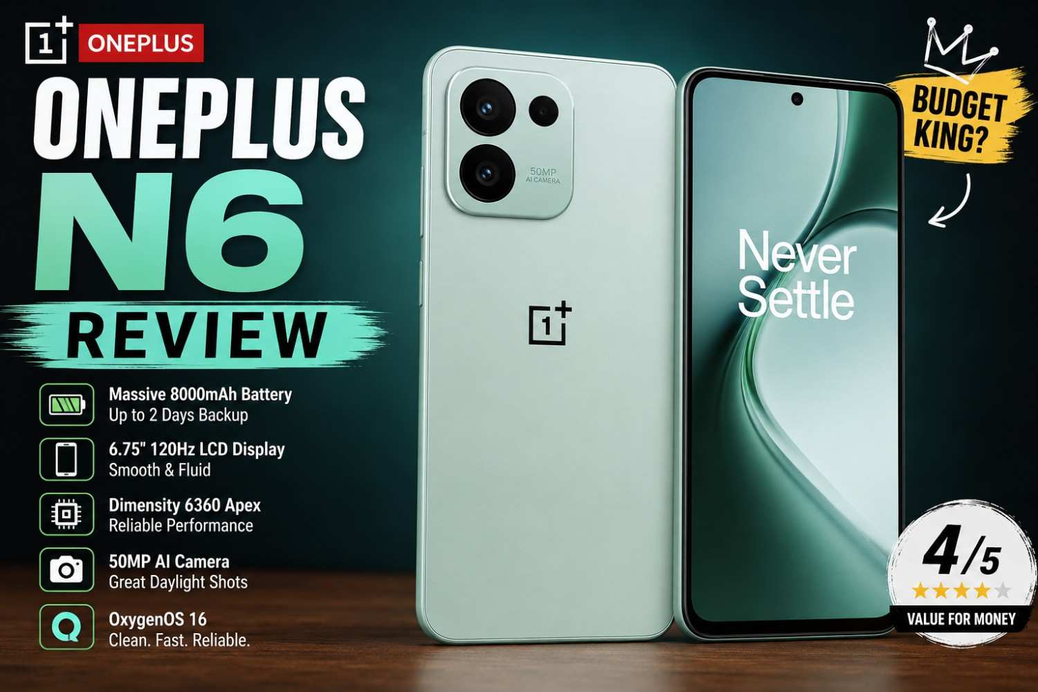 OnePlus N6 Review