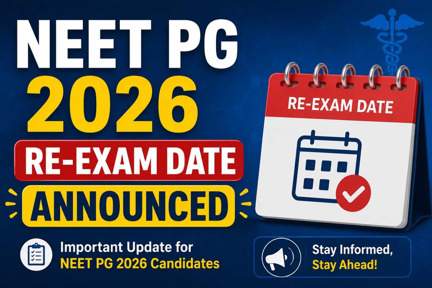 NEET PG 2026 Re-Exam Date Announced