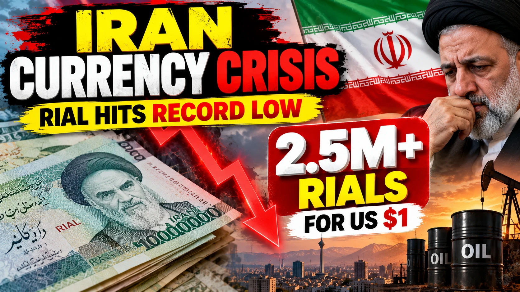 Iranian Rial Record Low: Iran Economy Explained 1 Iranian Rial Record Low