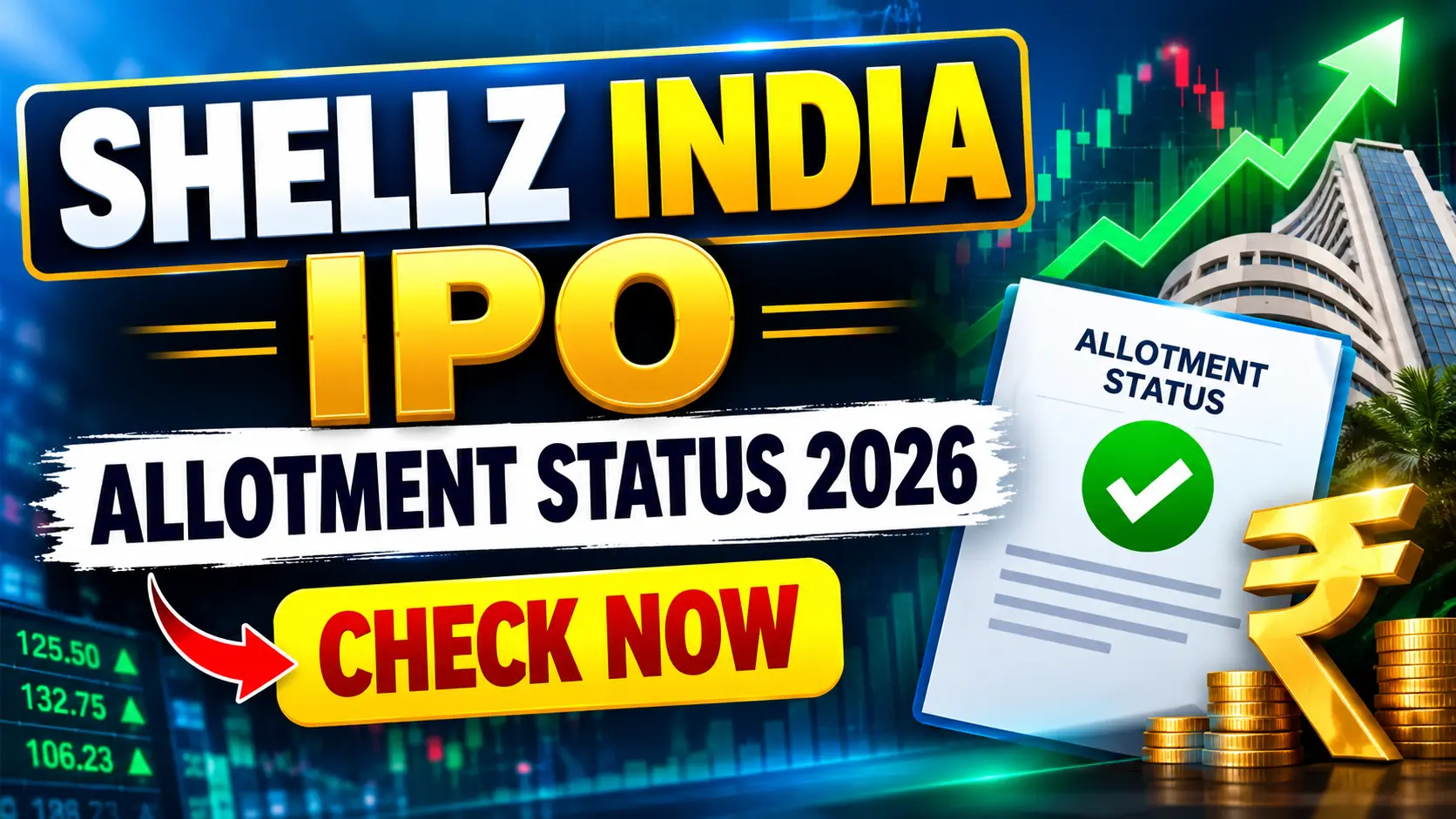 Shellz India IPO Allotment Status 2026